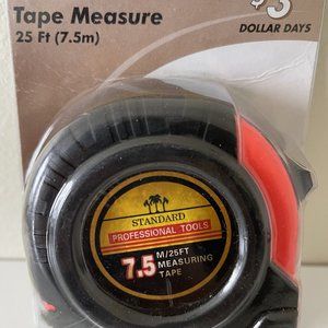 Measure Tape 25 Ft Long NIP Standard